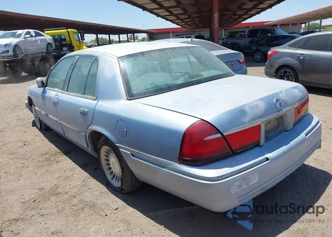 2000 Mercury Grand Marquis Ls из США, поврежденный, VIN 2MEFM75W8YX660478